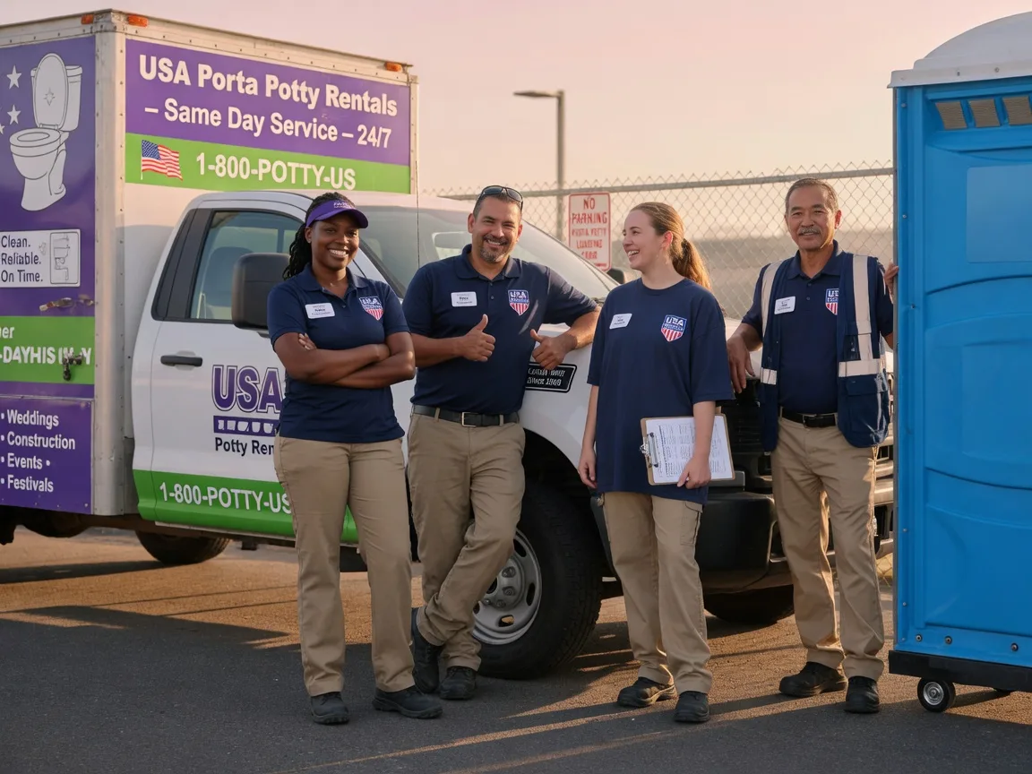 Porta Potty Rental company in Hunt Valley, MD
